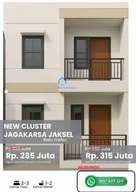 Rumah Siap Huni Cepat Jakarta Dekat Jl M Kahfi 2 Stasiun Lenteng UI