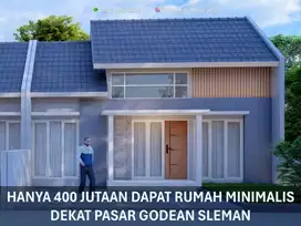 Rumah Dijual dekat Pasar Godean di Sumbersari Sleman Proses Bangun