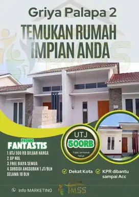 Dijual Rumah Murah Sooko Tanpa DP Dekat Jalan RA Basuni Mojokerto