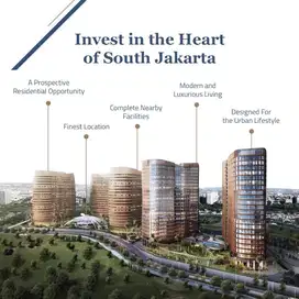 Brand new Apartemen SQ Residence Special 1Bedroom + Study