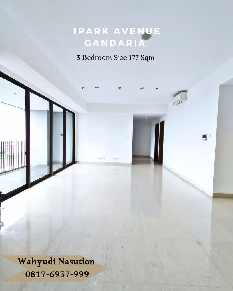 Dijual Apartment 1Park Avenue Gandaria Special Unit 3 Bedroom