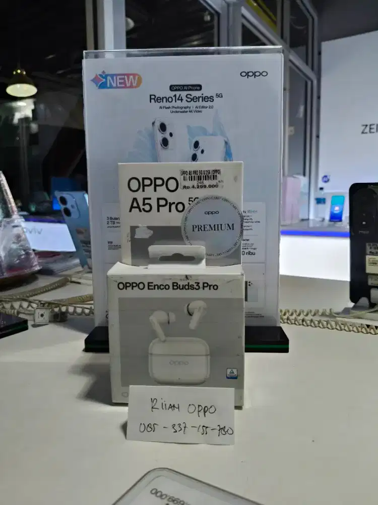 Oppo A5 pro 5g 8+8/256gb ATLANTIS DAHSYAT