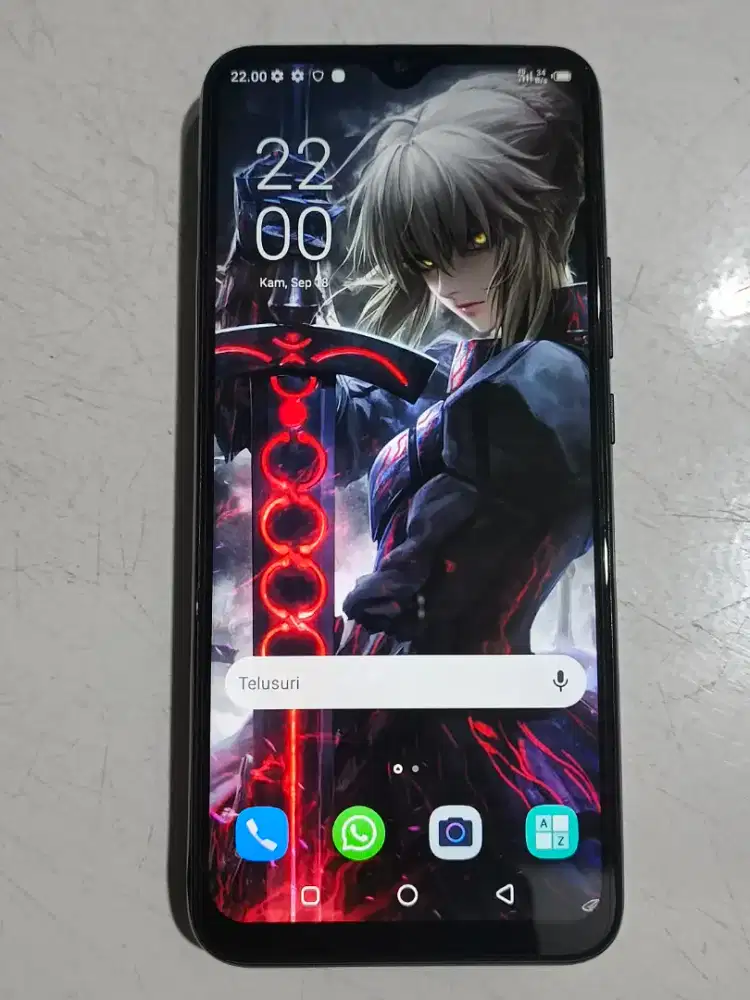 iNfinix Hot 9 Play (biru tua) No Minus + Bonus