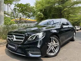 TDP50JT KM.33.000 E300 AMG 2019/2018 PANORAMIC BLACK ON BLACK