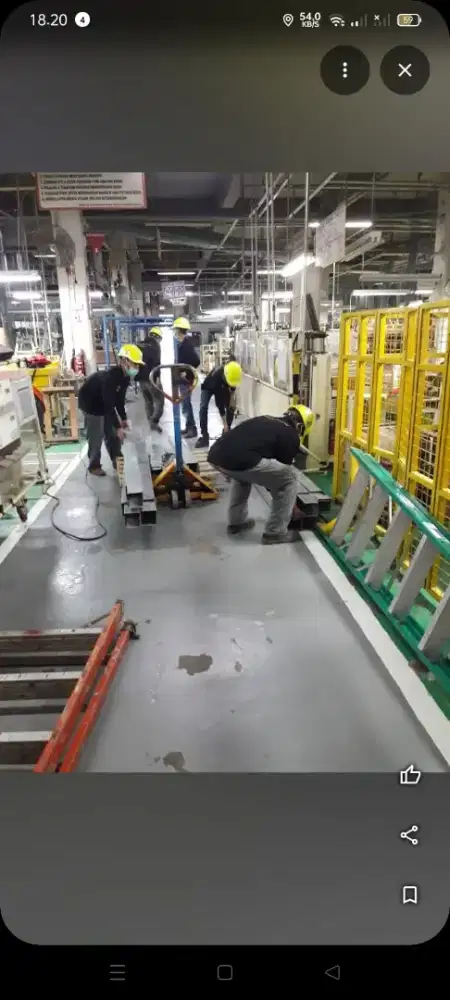 Mengerjakan pekerjaan mechanical & electrical