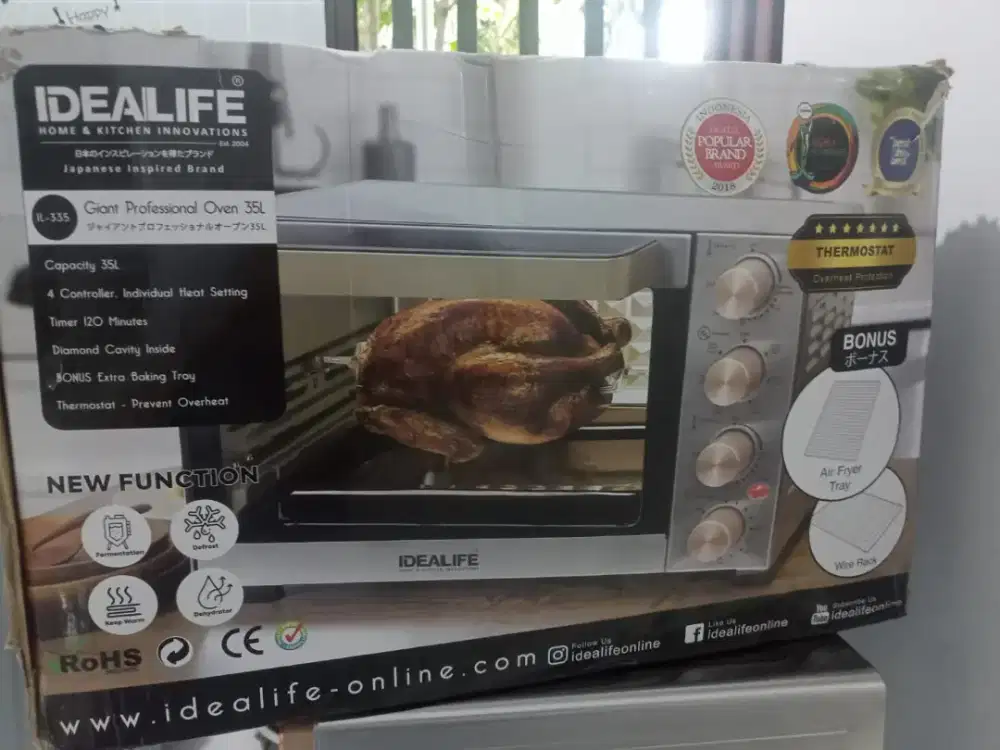 Oven merk Idealife 35liter