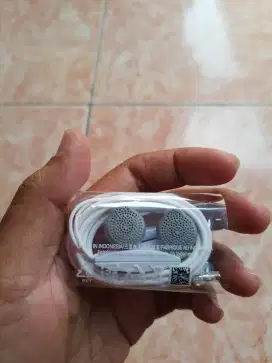 Headset samsung a50 original warna putih