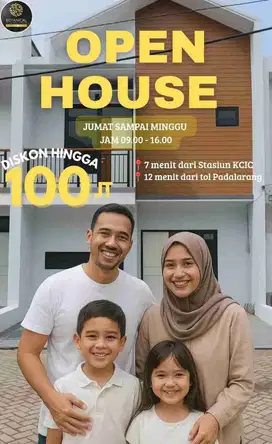 jual rumah impian 2lt cocok buat keluarga harmonis 5 menit ktr DPRD Padalarang