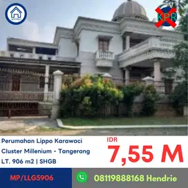 MP/LLG5906 lelang segera rumah taman permata indah millenium banten