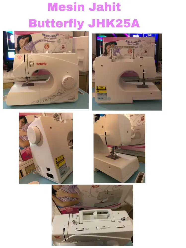 Mesin jahit butterfly JHK25A