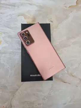 Samsung Note 20 Ultra Ram 8/256 GB Bronze Mulus Fullset SEIN