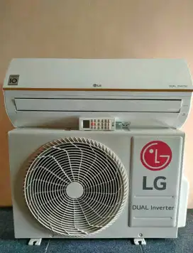 AC LG Dual inverter 1/2 PK R32 like new hemat listrik