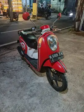 Honda scoopy 2017 merah