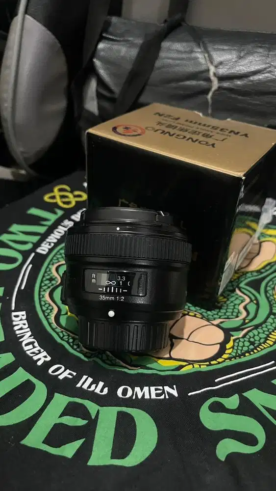 Lensa Yongnuo 35mm F2 For Nikon