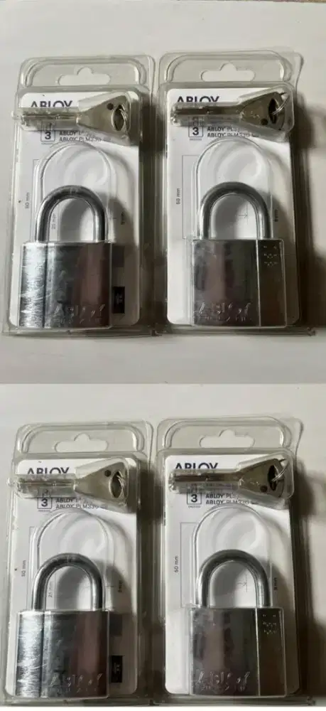 ABLOY 330N 4 PCS