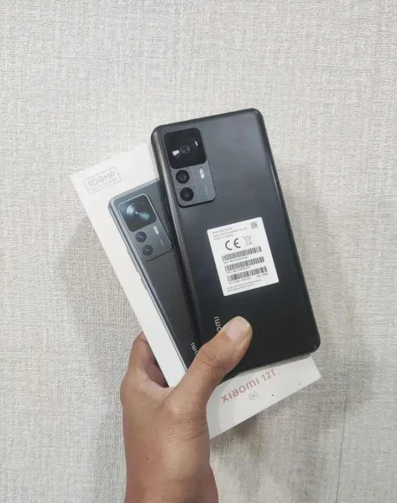 Xiaomi 12T 5G 8+256 seken garansi resmi bisa cash/cicilan paylatter