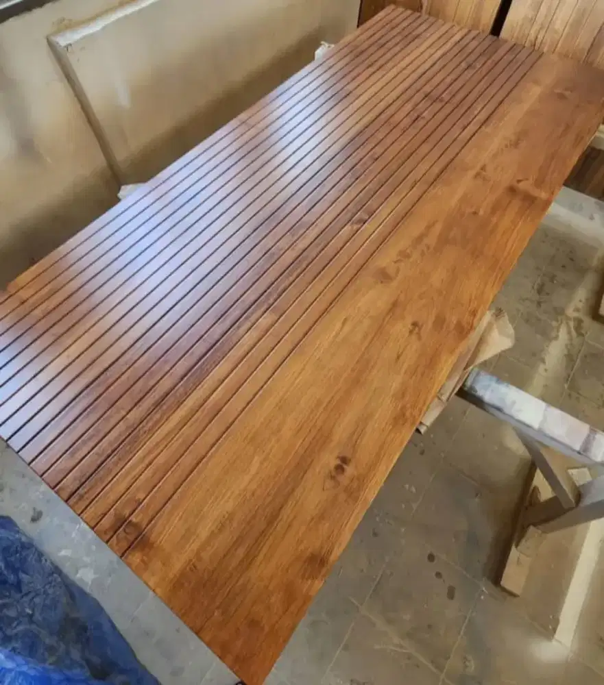 Pintu jati minimalis