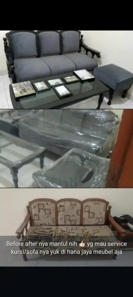 Reparasi sofa murah berkualitas