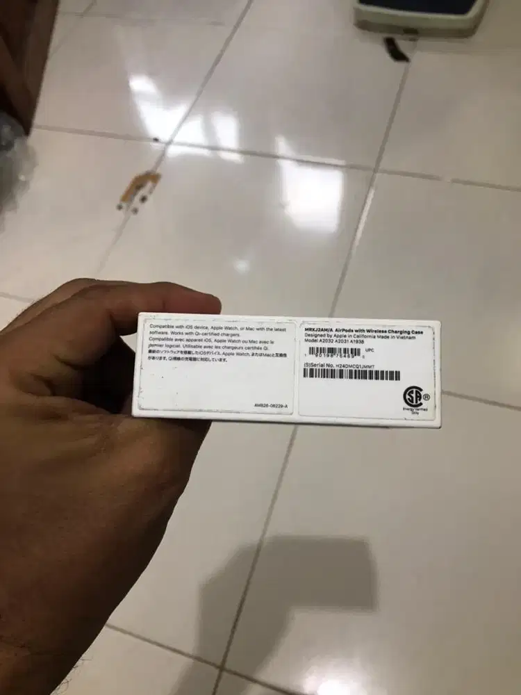 Airpods Gen 2 Original Fullset ex iBox