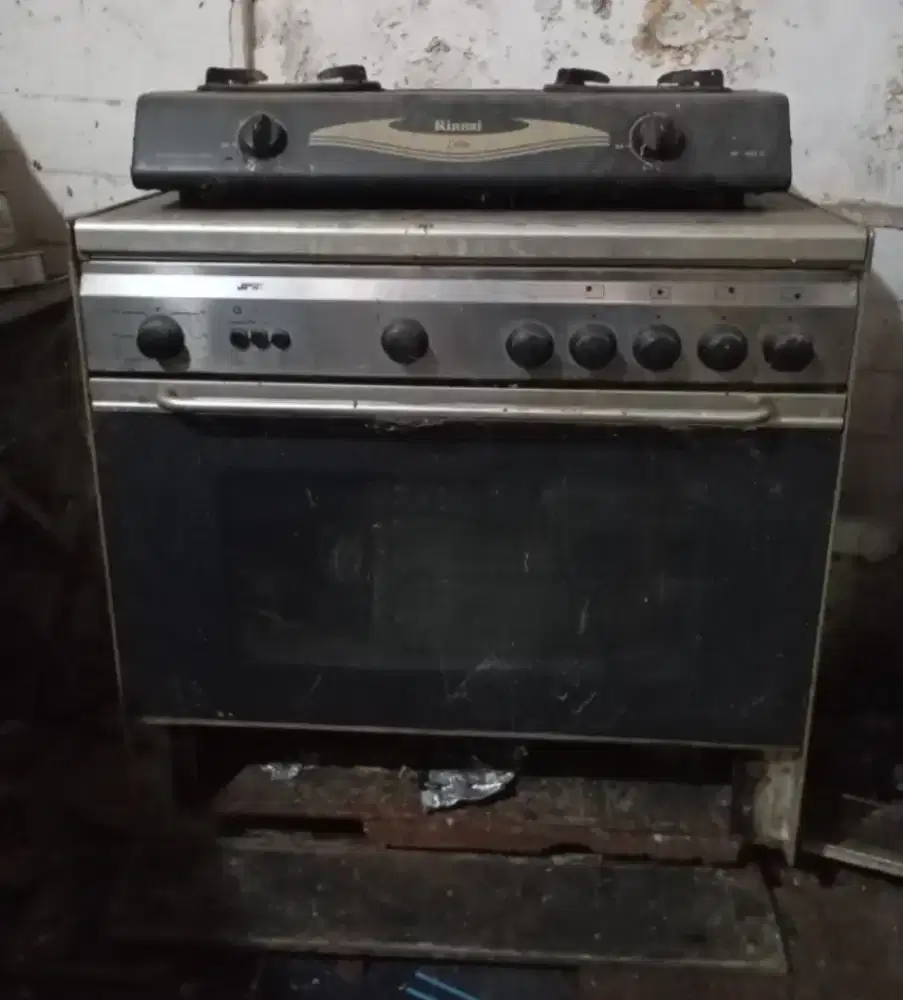 Oven kompor gas 5 tungku