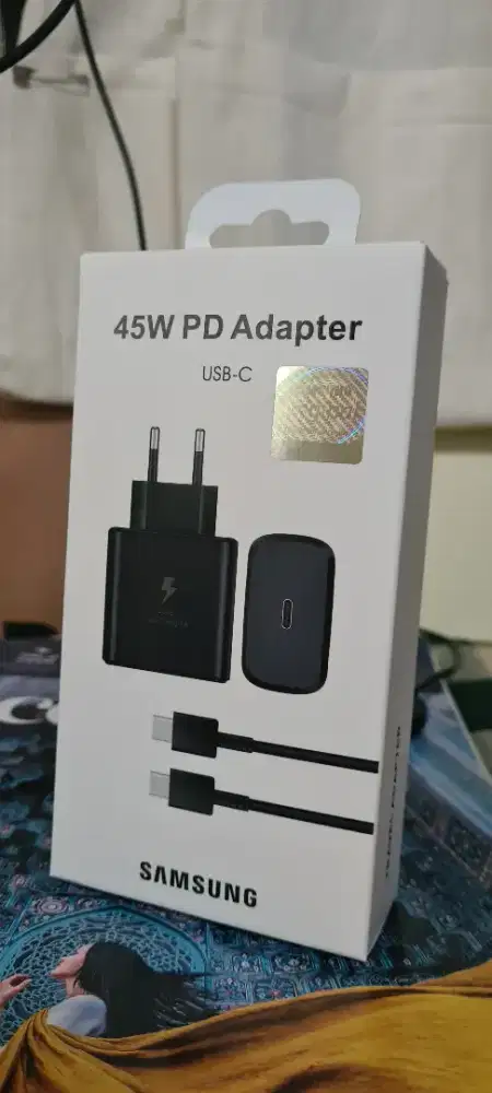 Super Fast Charging Samsung 45W + Kabel type C
