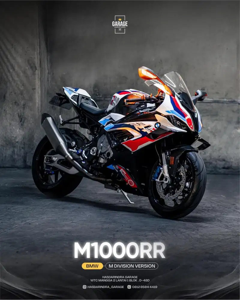 BMW M 1000 RR M Package 2023 like new dan bs TT