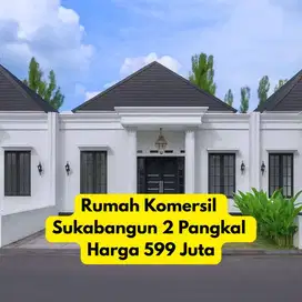 DIJUAL RUMAH SIAP BANGUN SUKABANGUN 2 PALEMBANG