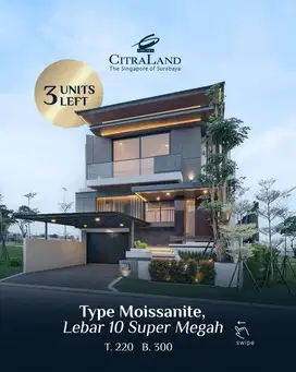 Rumah Megah Citraland di Cluster terdepan.