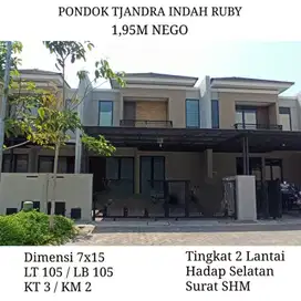 Pondok Tjandra Indah Ruby Siwalankerto Rungkut Petra Griyo Mapan Sentosa SHM