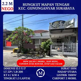 Rumah Rungkut Mapan Tengah Gununganyar Siap Huni dkt Tenggilis Jemursari