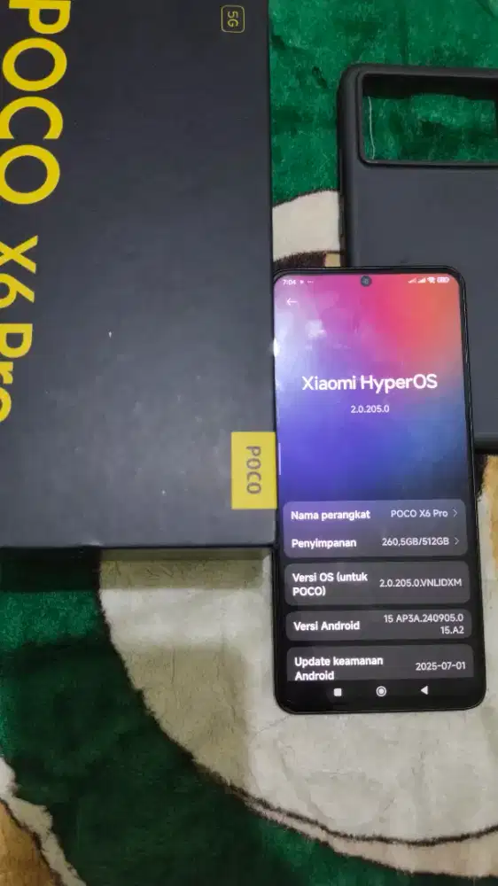 HP POCO X6 PRO dijual