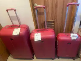 Koper Delsey helium classic size 28 inch, 26inch & 20 inch pink series