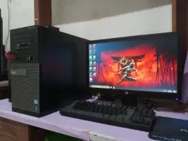 Pc editing intel core i5 + ram 8gb + monitor 19inch fullset..dell/hp