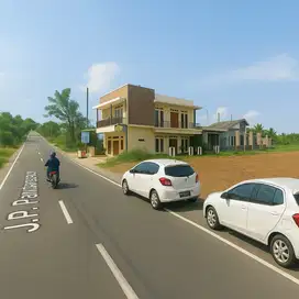 Tepi Jalan Utama, Tanah Dekat Kampus UII Jogja Jakal