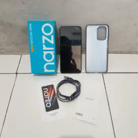 Realme Narzo 50i Prime 3/32 Mulus Komplit