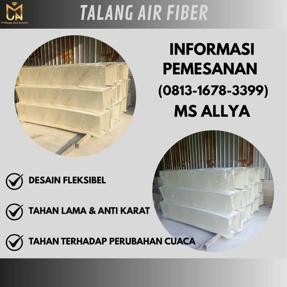 ANDALAN INDUSTRI Talang Air Fiber di Karawang