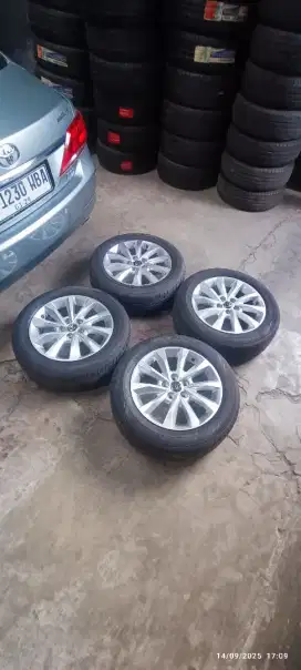 Velg Zenix R17 + ban teballl sekali