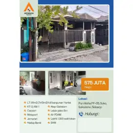 Rumah Puri Aloha 5 Menit dari Surabaya