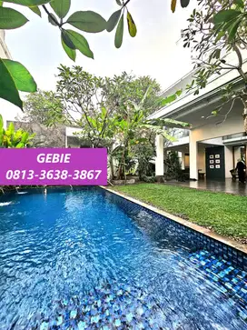Rumah Aman Nyaman dg Outdoor Swimming Pool di Sektor 7 Bintaro GB16343