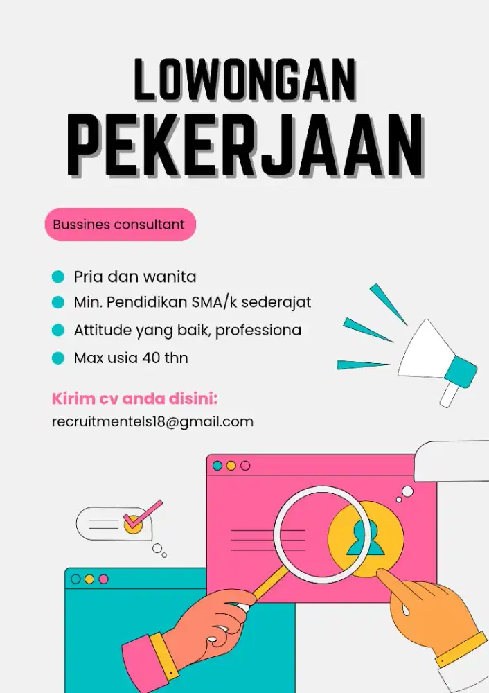 Lowongan pekerjaan dan magang