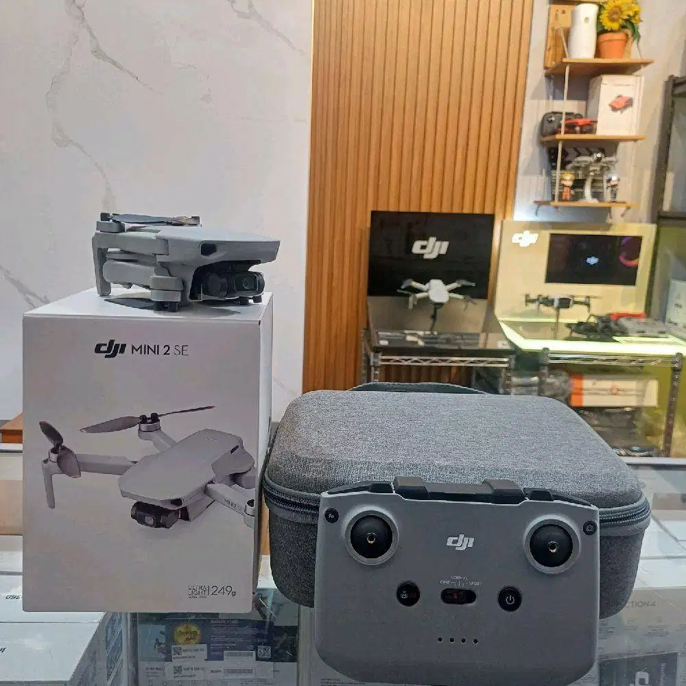 DJI Mini 2 SE Basic Drone Secondhand free micro sd dan tas handbag