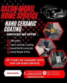 Salon mobil dan nano ceramic coating