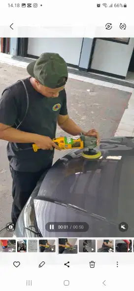 Salon mobil dan nano ceramic coating