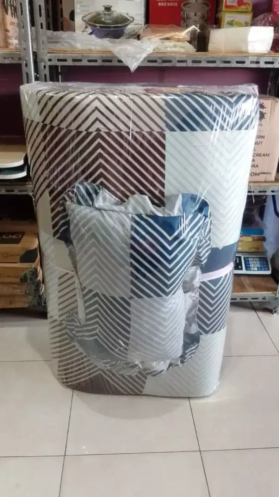 Kasur busa set bantal