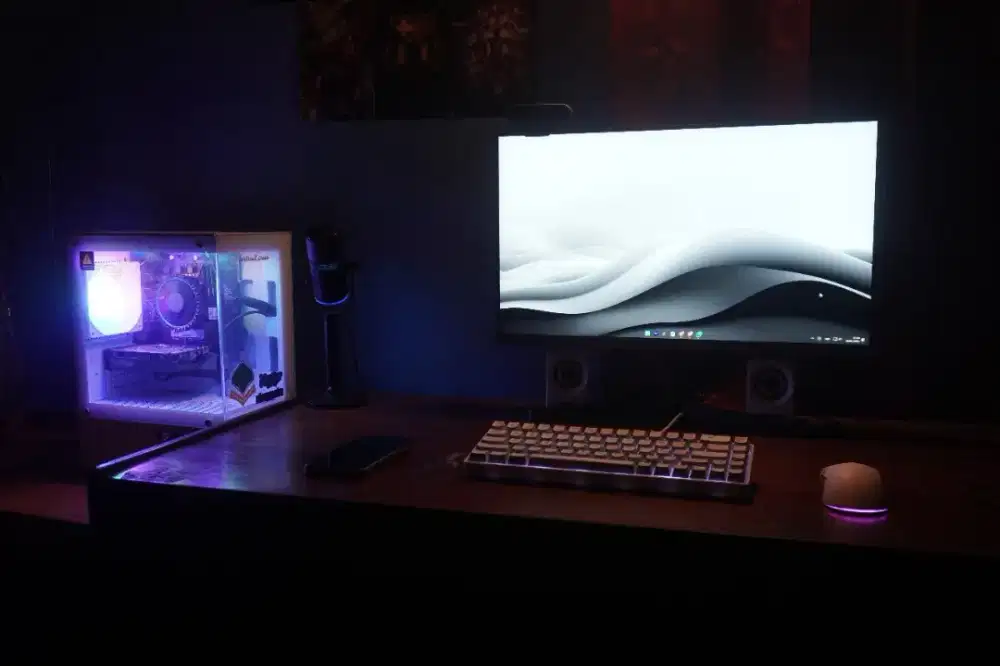 Satu Set Pc Gaming Sama Kelengkapan