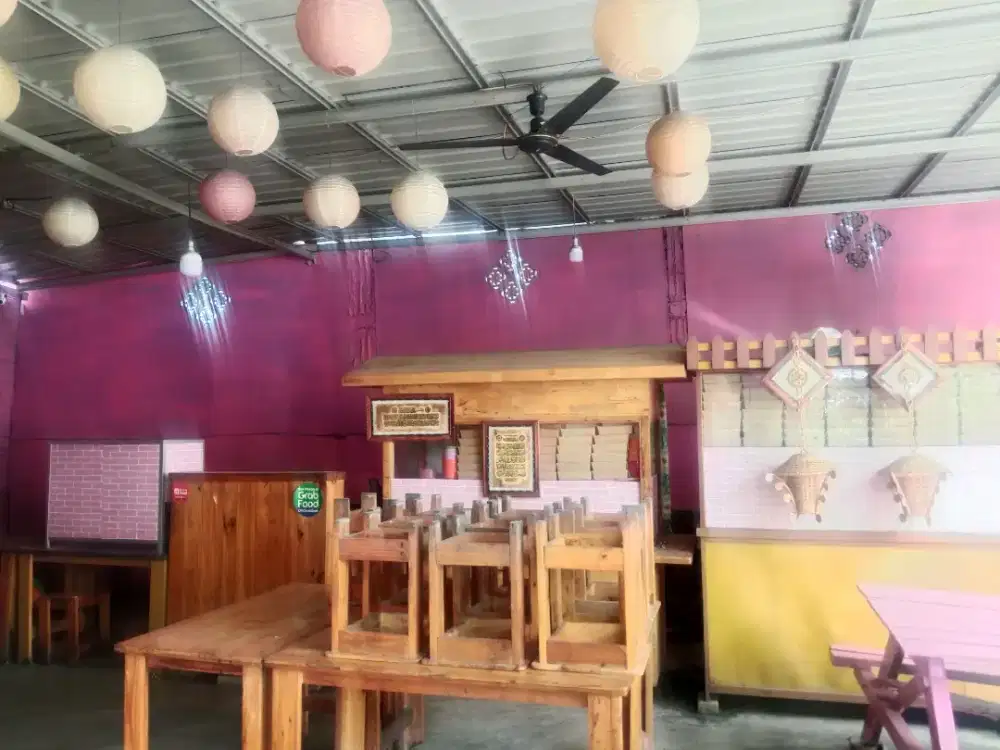 Satu set steling dan meja bangku