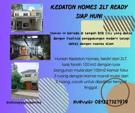 Rumah 2LT Siap Huni Kawasan BSB City Kedaton dkt BRON Uptown Mall