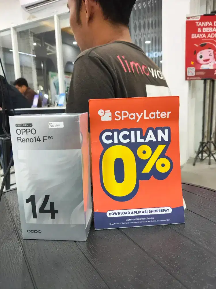 OPPO RENO 14 SERIES PAKAI LIMIT SHOOPE PAYLATER PROSES BISA DI RUMAH