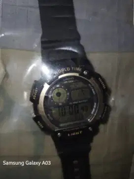 Jam tangan casio hitam