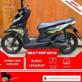 HONDA BEAT ECO 2016 PAJAK AKTIF SURAT LENGKAP UNIT SIAP PAKE